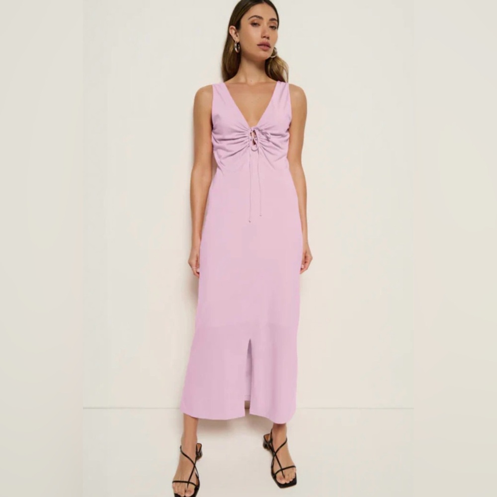 Nation Gracie Midi Dress in Lavender